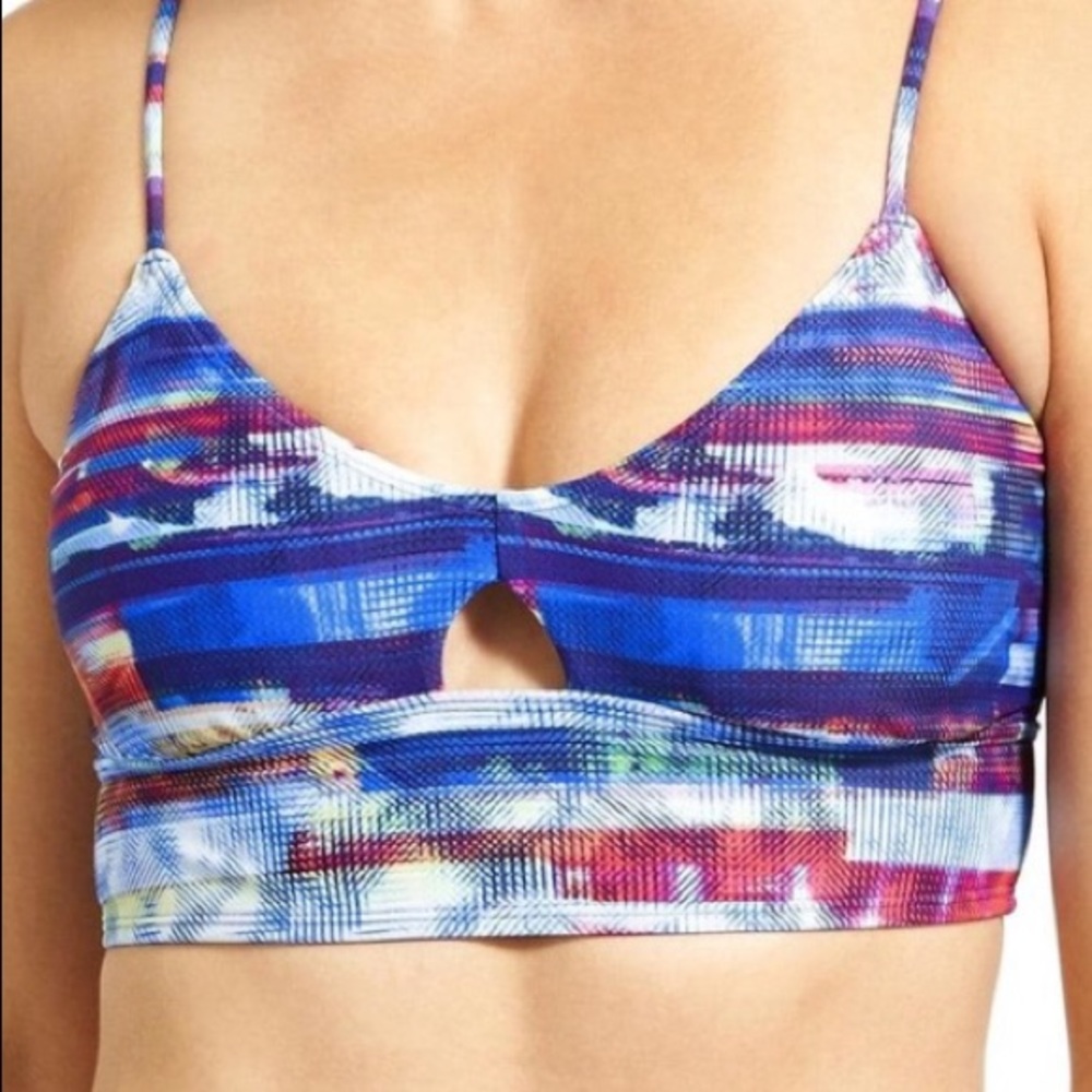 Athleta Rodondo Keyhole Bikini Top